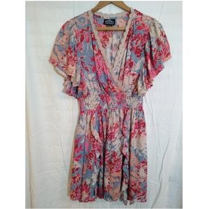 Angie Dress 100% Rayon Floral print, size M